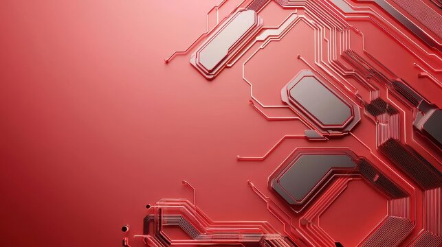 Genetic algorithms in patient care, glowing tech backdrop, 3D illustration
