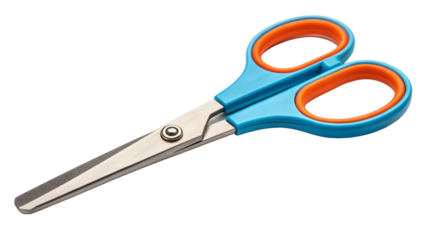 ChildSafe Scissors Colorful on Transparent Background