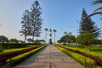 El Faro La Marina:A Miraflores icon.Standing tall by the Pacific, it watches over breathtaking sunsets and stunning coastal views. A perfect spot where the sea meets the soul.