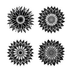 Sunflower svg