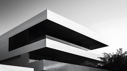 Modern cozy house with garage