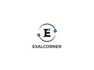 E letter logo 