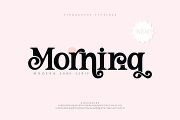 Vintage retro alphabet letters Font. Minimal modern urban fonts for logo, brand etc. Typography vector illustration
