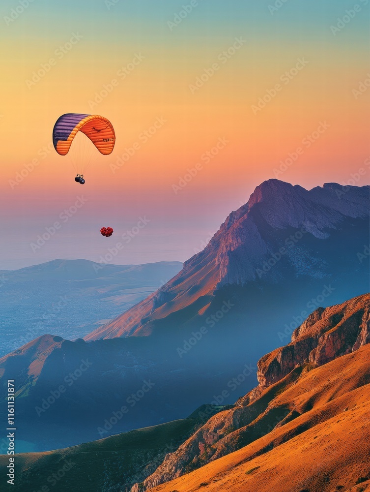 Aufkleber stunning view of golden pancakes topped with fresh strawberries and blueberries on a vibrant table s