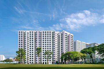 HDB Estate with Greenery at Boon Lay Drive, Singapore