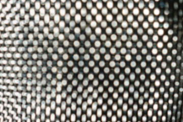 Silver lights bokeh background. Silver lights.