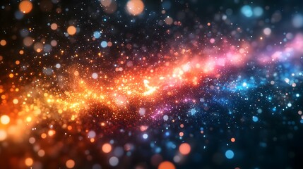 A Breathtaking Firework Display Lighting Up the Night Sky with Colorful Explosions