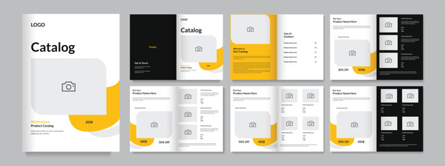 catalog design layout, Fashion and Multipurpose Portfolio, Catalogue Template, Furniture product catalog or catalogue template