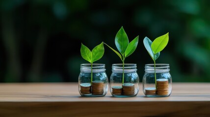 energy stock concept. Investor portfolio displaying growth in wind energy stocks, reflecting the increasing global interest in sustainable power solutions