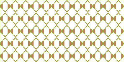 Fototapeta premium Seamless colorful geometric abstract fabric pattern decoration background design .