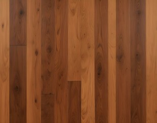 Fototapeta premium 35mm film photography Closeup of a solid old smooth polished verticale stripes hardwood planks parquet texture