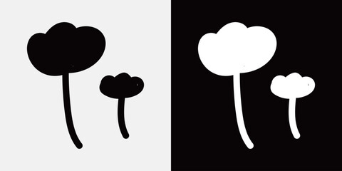 花のベクターアイコンセット
