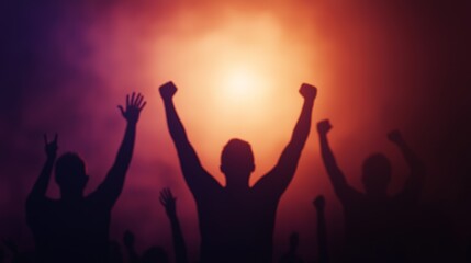 Band Performing Live on Stage in Front of Audience