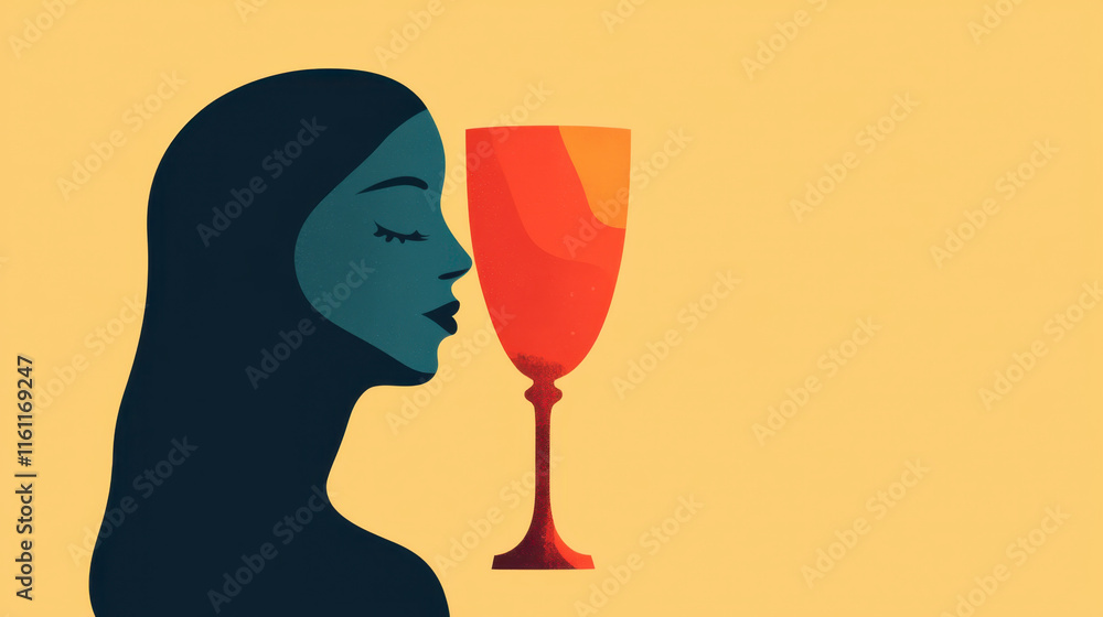 Poster narcissistic, a character gazes affectionately at their reflection, capturing a moment of self-conne