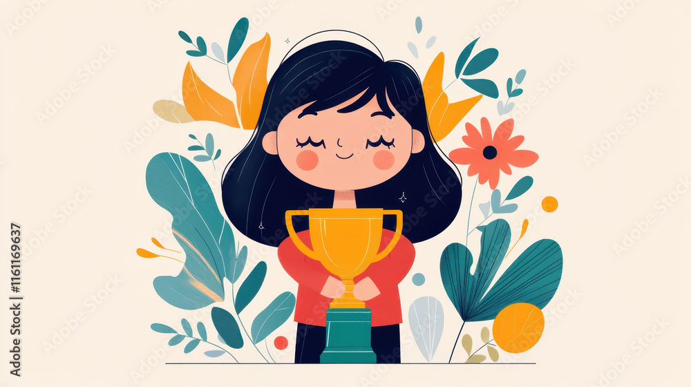 Poster narcissistic, a character gazes affectionately at their reflection, capturing a moment of introspect