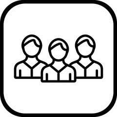 Audience vector icon