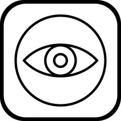 Vision vector icon