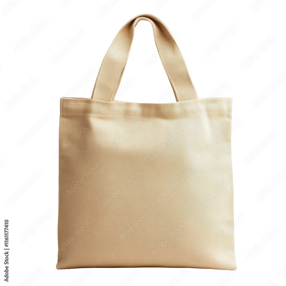 Poster simple blank canvas tote bag for customization and eco-friendly use