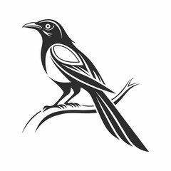 Naklejka premium illustration of a bird