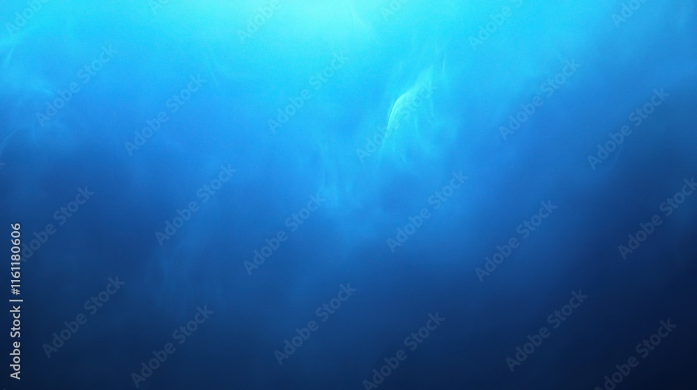 Poster abstract blue gradient background with glowing texture and depth