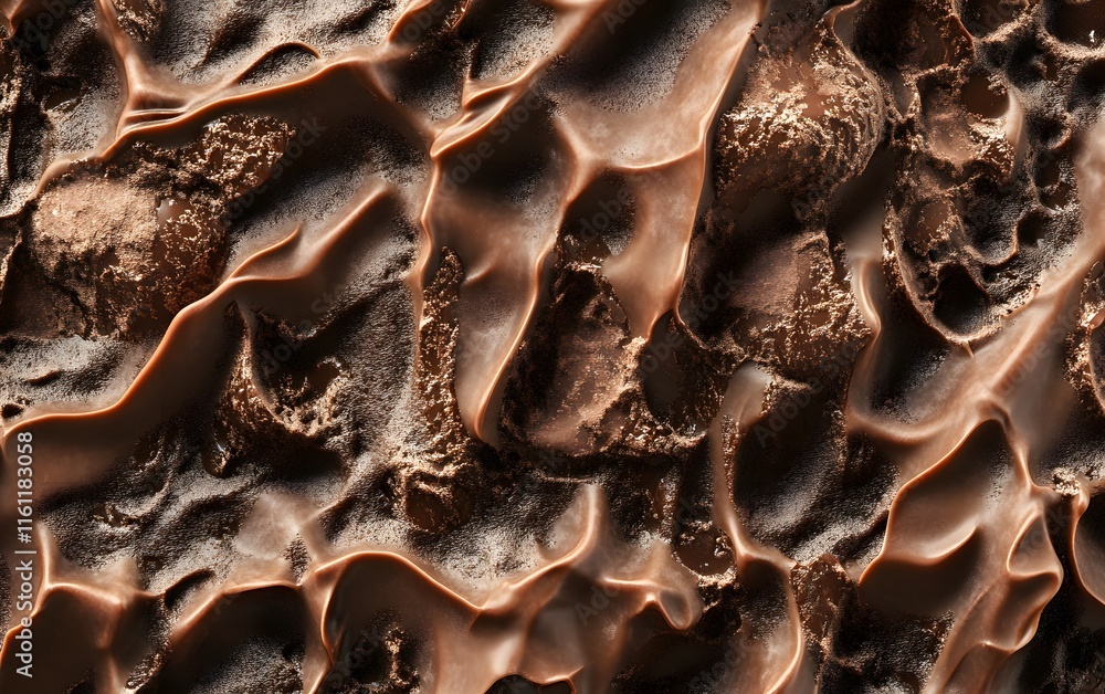 Poster an abstract texture featuring intricate patterns and rich hues, ideal for backgrounds or artistic pr