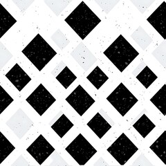 Symmetrical Checkerboard Pattern with Crisp Alternating Squares