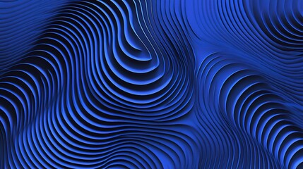 Curved Overlapping Blue Gradient Background with Wavy Texture