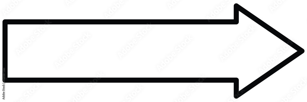 Poster arrows on white background. next arrow flat icon. simple arrow pointing right for navigation. vector