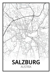 Fototapeta premium Salzbourg, Autriche