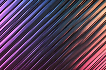 Abstract 3D Diagonal Stripes Background