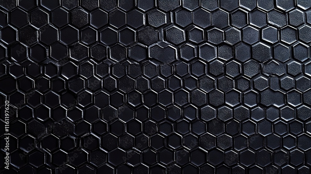 Poster hexagon grid abstract texture: a mesmerizing close-up of a geometric pattern featuring repeating hex