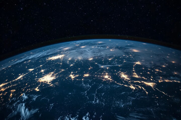 Fototapeta premium earth in space