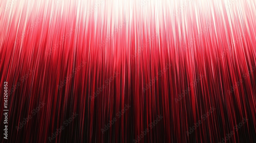 Poster abstract red gradient: a symphony of vertical lines