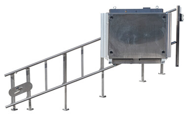 Inclined platform lifts for people with disabilities