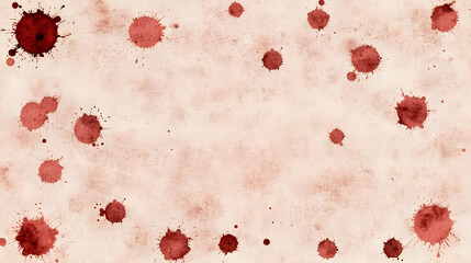 Red Ink Splatter Abstract Background