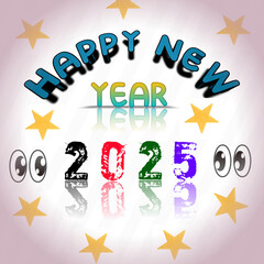 2025 year number and made with our graphic design skills