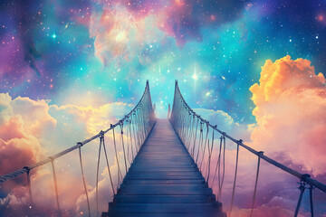 Obraz premium sci-fi fantasy of alien culture and myth