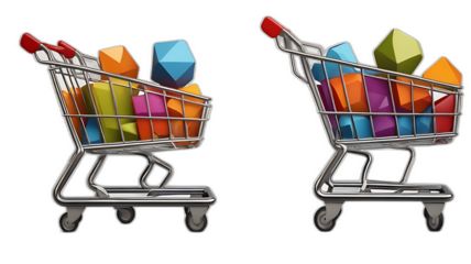 Modern Shopping Cart Icon