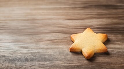 Baking festive star-shaped cookies home kitchen food photography cozy atmosphere close-up
