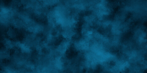 blue sky watercolor background, abstract watercolor background. Beautiful blue sky with black background