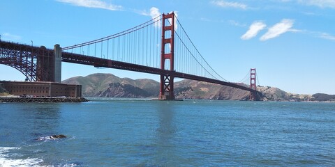 Golden Gate Bridge in San Francisco California USA 2018
