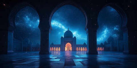 Opulent Ramadan Kareem Inspired Backgrounds with Golden Hues