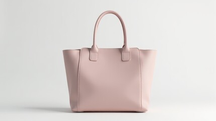 Elegant beige handbag with gold hardware displayed against a minimal white background, perfect for showcasing fashion and accessory details