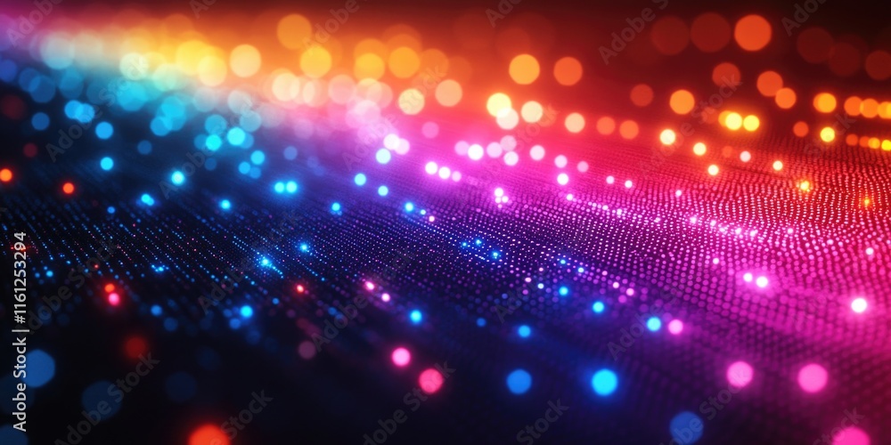 Poster abstract image featuring a vibrant and textured background