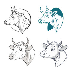 Cow Vector Art