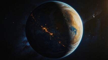 space, planet, earth, star, universe, astronomy, galaxy, sun, moon, stars, sky, night, cosmos, light, science, world, globe, sphere, solar, outer, illustration, nebula, fantasy, atmosphere, orbit