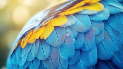 Obraz premium Close-up of a feather