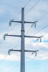 electric tower high voltage post