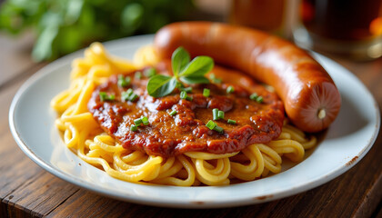 Hearty Italian Sausage Pasta Dish