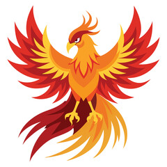 Fenix bird illustration